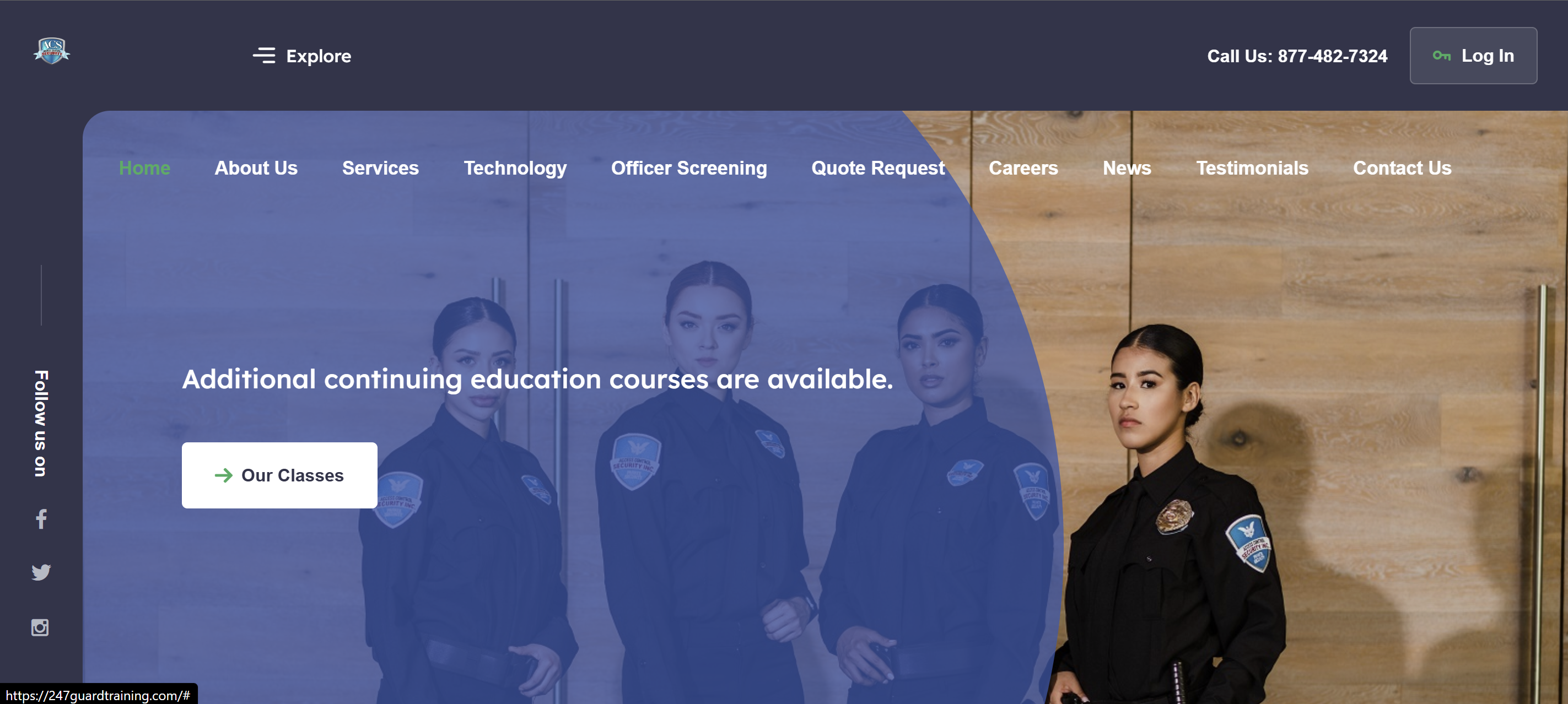 Guard training platform